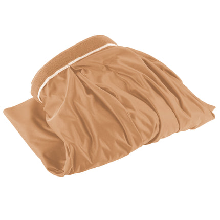 Váy bàn xếp ly hộp Snap Drape Wyndham 5412GC29B3-049 màu gỗ đàn hương 6,6 x 0,74 m với kẹp Velcro