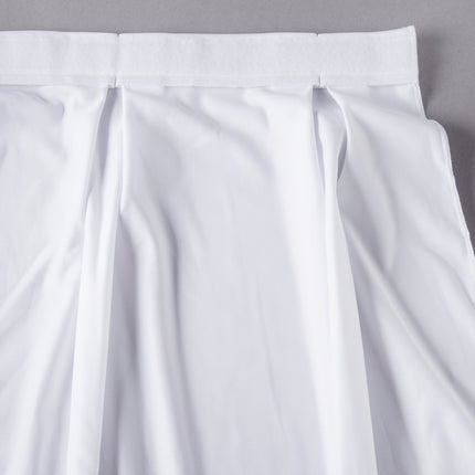 Váy quây bàn xếp nơ Snap Drape Wyndham 6,55 m x 74 cm màu trắng với kẹp Velcro