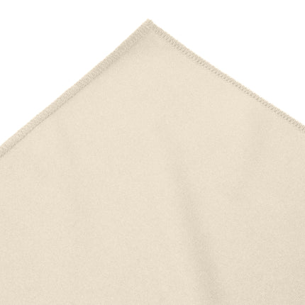 Váy bàn xếp ly nơ bướm Snap Drape Wyndham 5,3 x 0,74 m màu trắng ngà kèm kẹp Velcro