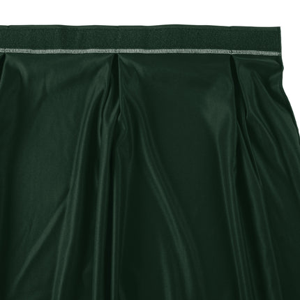 Váy bàn tiệc xếp ly nơ Snap Drape Wyndham xanh ngọc 5,3 m x 74 cm, kẹp Velcro