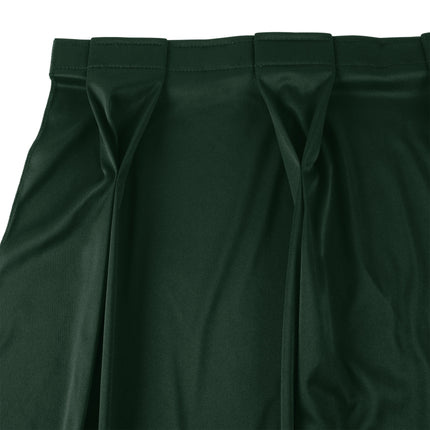 Váy bàn tiệc xếp ly nơ Snap Drape Wyndham xanh ngọc 5,3 m x 74 cm, kẹp Velcro