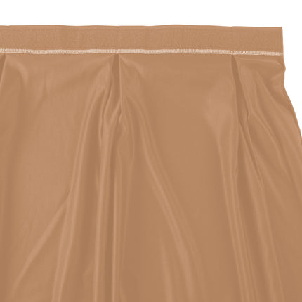 Váy phủ bàn Snap Drape Wyndham 5412EG29W3-049 xếp li nơ màu gỗ đàn hương 5,3 m x 74 cm kèm kẹp Velcro
