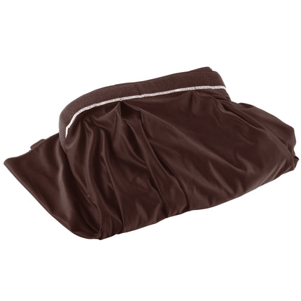 Váy quây bàn xếp ly nơ màu nâu Snap Drape Wyndham 5412GC29W3-005 6,6 m x 74 cm, kèm kẹp Velcro®
