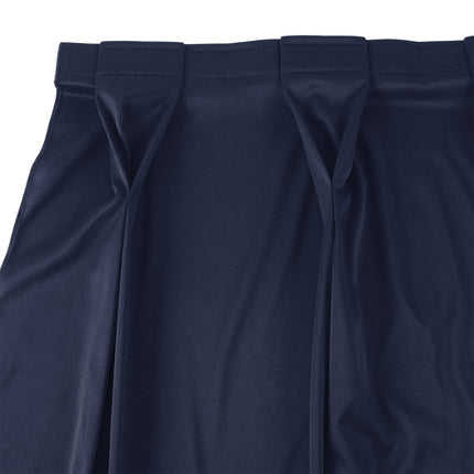 Váy quây bàn xếp ly nơ màu xanh navy Snap Drape Wyndham 5412GC29W3-011Y 6,6 m x 74 cm, kèm kẹp Velcro®