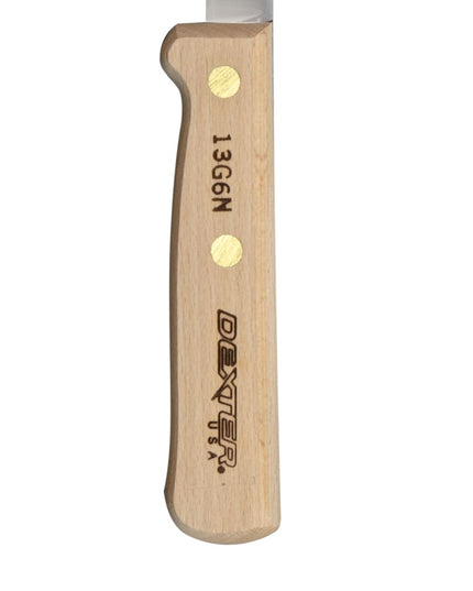 Dao Rút Xương Cứng Hẹp Dexter Russell 13G6N 15.2 cm Cán Gỗ Sồi, Thép Carbon