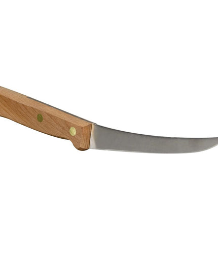 Dexter Russell 12741-6 Dao Rọc Xương Cong Nửa Cứng 15.2 cm Cán Gỗ Sồi Thép Cacbon