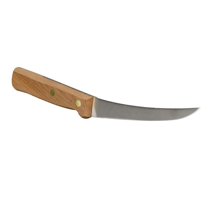 Dexter Russell 12741-6 Dao Rọc Xương Cong Nửa Cứng 15.2 cm Cán Gỗ Sồi Thép Cacbon