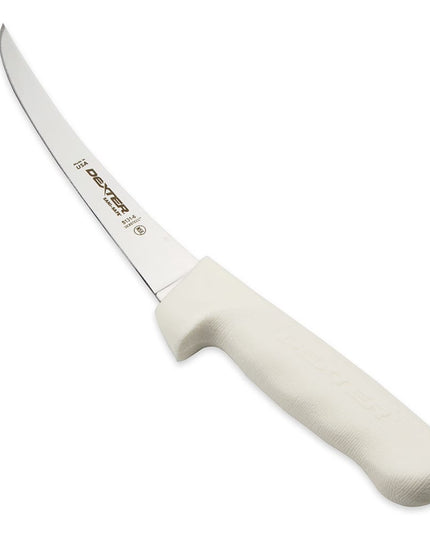 Dexter Russell S131-6PCP SANI-SAFE® Dao Rọc Xương 15.2 cm Cán Polypropylene Trắng, Thép Carbon