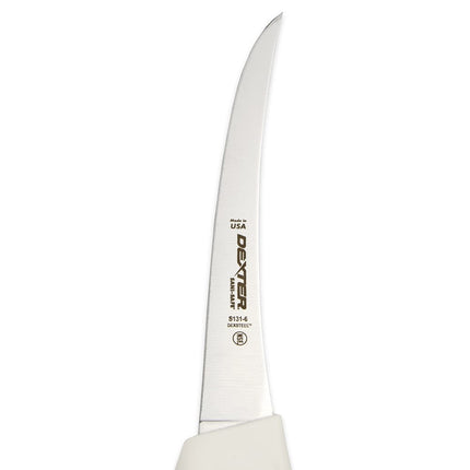 Dexter Russell S131-6PCP SANI-SAFE® Dao Rọc Xương 15.2 cm Cán Polypropylene Trắng, Thép Carbon