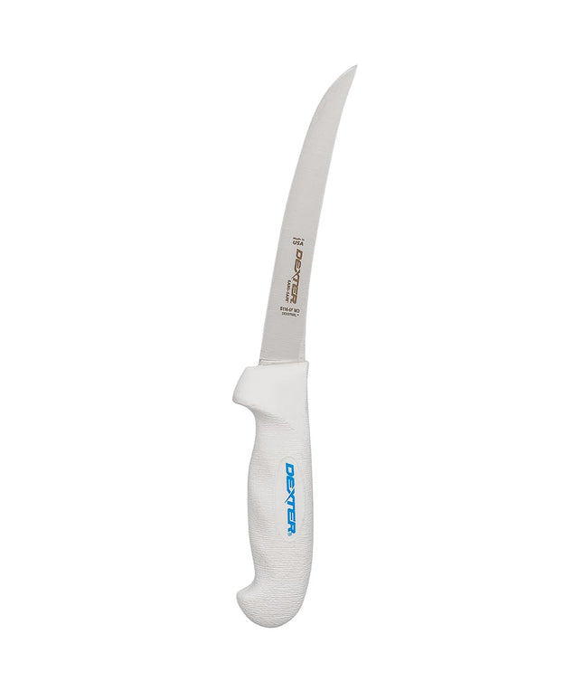 Dao Rọc Xương Dexter Russell S116-6MO SANI-SAFE® 15.2 cm Cán Polypropylene Trắng, Thép Carbon