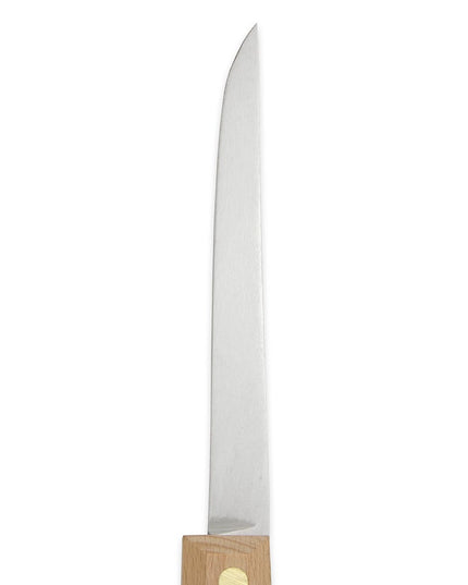 Dao Rọc Xương Giăm Bông Dẻo Dexter Russell 1376HB 15.2 cm Cán Gỗ Sồi Thép Carbon