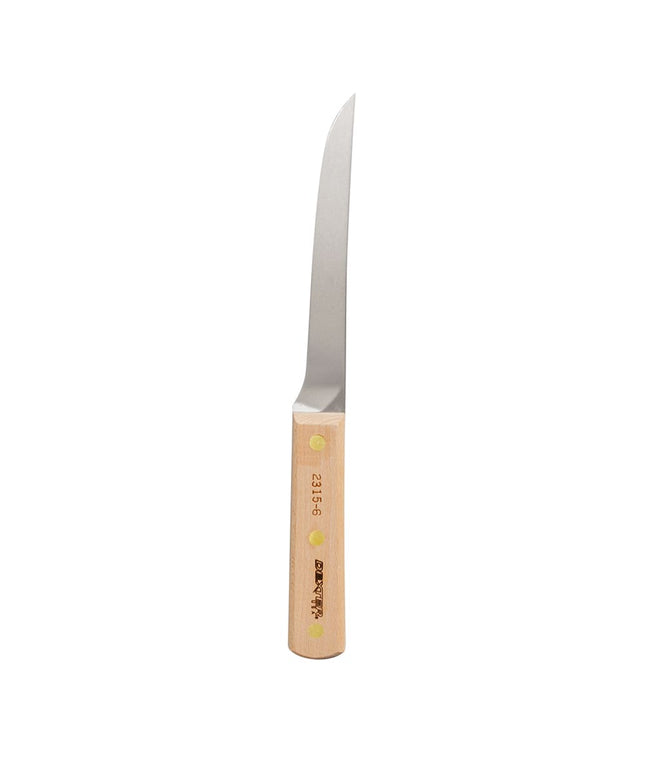 Dao Rọc Xương Hẹp Dexter Russell 2315-6 15.2 cm Cán Gỗ Sồi Thép Carbon