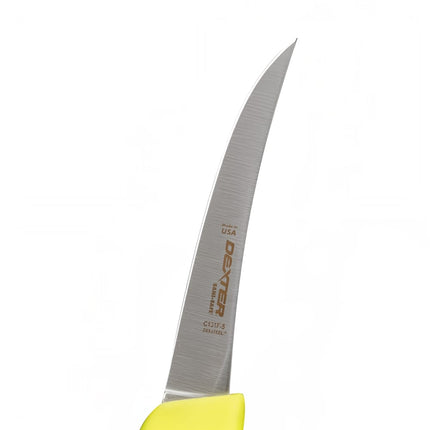 Dao Rọc Xương Dexter Russell C131F-5 SANI-SAFE® 12.7 cm Cán Polypropylene Vàng Sáng, Thép Carbon