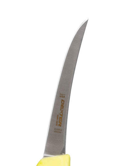 Dao Rọc Xương Dexter Russell C131F-6 SANI-SAFE® 15.2 cm Cán Polypropylene Vàng Sáng, Thép Carbon