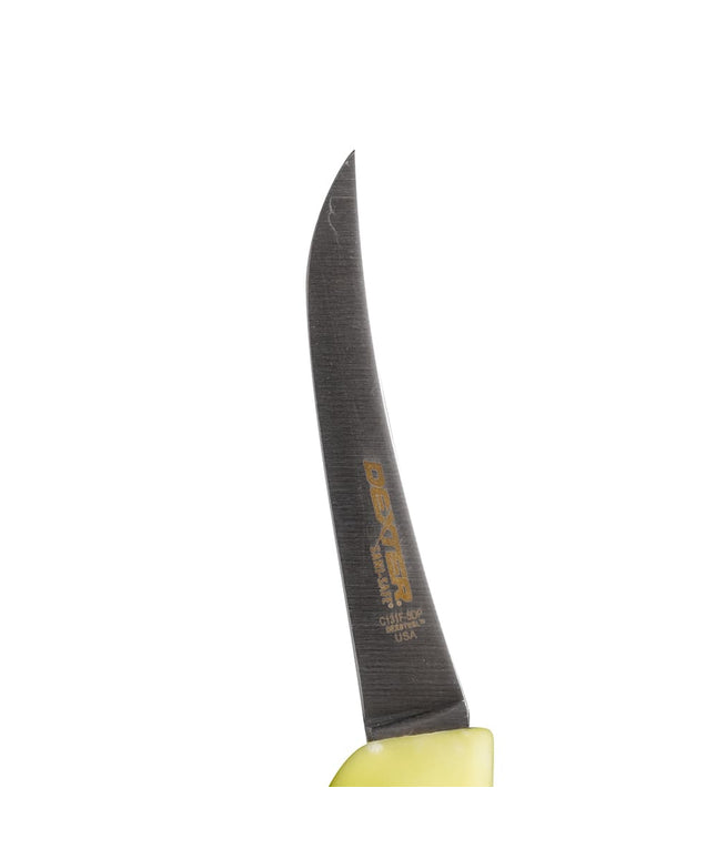 Dexter Russell C131F-5DP SANI-SAFE® Dao Rọc Xương 12.7 cm Cán Polypropylene Vàng Sáng, Thép Carbon
