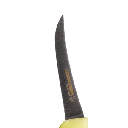 Dexter Russell C131F-5DP SANI-SAFE® Dao Rọc Xương 12.7 cm Cán Polypropylene Vàng Sáng, Thép Carbon