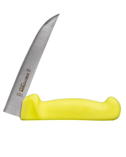 Dao Rọc Xương Dexter Russell C136-18 SANI-SAFE® 15.2 cm Cán Polypropylene Vàng Sáng, Thép Carbon