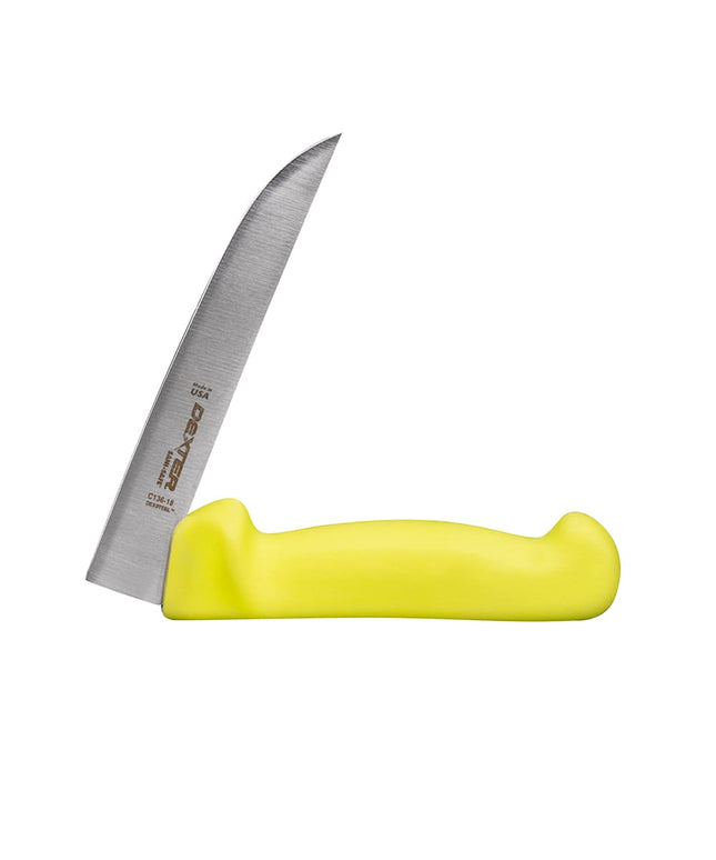 Dao Rọc Xương Dexter Russell C136-18 SANI-SAFE® 15.2 cm Cán Polypropylene Vàng Sáng, Thép Carbon