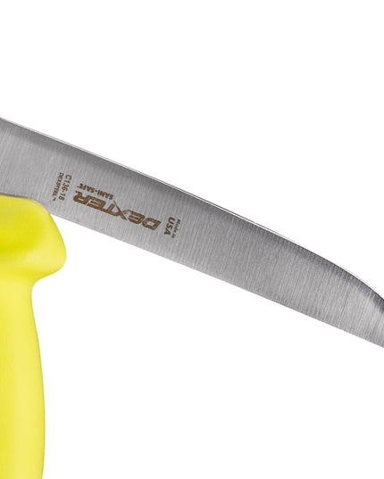 Dao Rọc Xương Dexter Russell C136-18 SANI-SAFE® 15.2 cm Cán Polypropylene Vàng Sáng, Thép Carbon