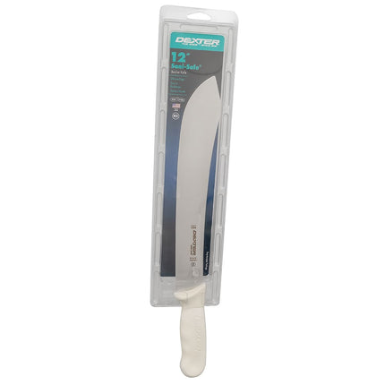 Dao Làm Thịt Dexter Russell S112-12PCP SANI-SAFE® 30.5 cm Tay Cầm Polypropylene Trắng Thép Carbon