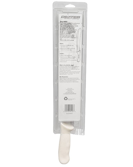 Dao Mổ Cá Dexter Russell S112-12H-PCP SANI-SAFE® 30.5 cm Cán Polypropylene Trắng Thép Carbon