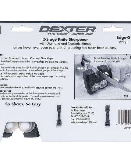Máy Mài Dao Cầm Tay Dexter Russell EDGE-2 Đá Kim Cương & Gốm