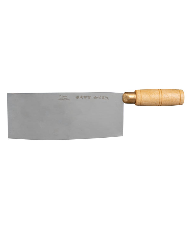 Dao Phay Trung Hoa Dexter Russell 5178 20.3 cm Cán Gỗ Cứng Thép Cacbon Cao