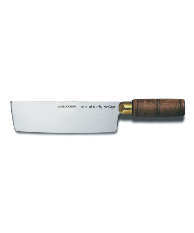 Dao Phay Trung Hoa Dexter Russell S5197 17.8 cm Cán Gỗ Óc Chó Thép Cacbon Cao