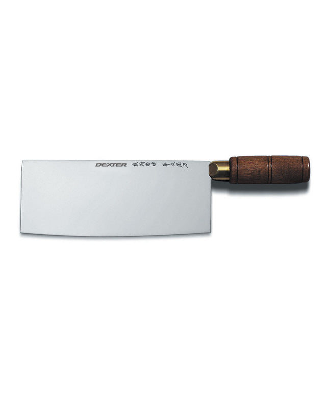 Dao Phay Trung Hoa Dexter Russell S5197W 17.8 cm Cán Gỗ Óc Chó Thép Cacbon Cao