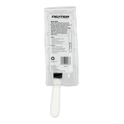 Dexter Russell S186PCP SANI-SAFE® Dao Rau Củ 15.2 cm Cán Polypropylene Trắng, Thép Không Gỉ