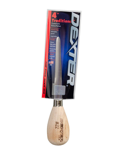Dao Mở Hàu Dexter Russell 22PCP 10.2 cm Cán Gỗ Sồi Thép Carbon