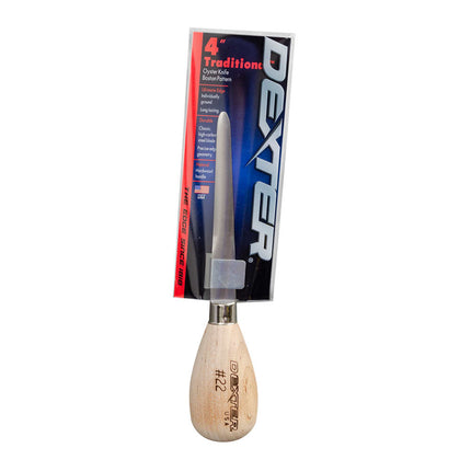 Dao Mở Hàu Dexter Russell 22PCP 10.2 cm Cán Gỗ Sồi Thép Carbon