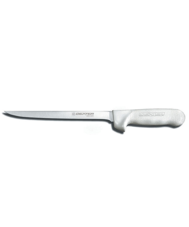 Dao Phi Lê Dexter Russell S133-8PCP SANI-SAFE® 20.3 cm Cán Polypropylene Trắng Thép Carbon