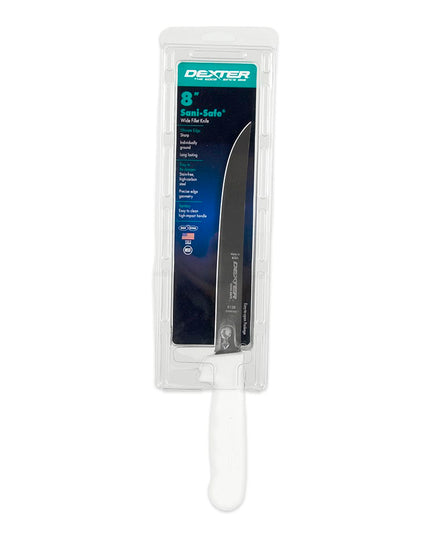 Dao Fillet SANI-SAFE® Dexter Russell S138PCP 20.3 cm Tay Cầm Polypropylene Trắng Thép Carbon