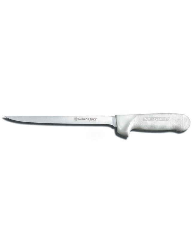 Dao Phi Lê Dexter Russell S133-9PCP SANI-SAFE® 22.9 cm Cán Polypropylene Trắng Thép Carbon