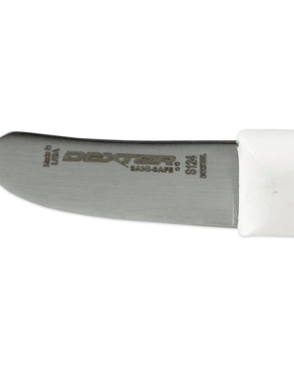 Dao Cắt Sò Điệp Dexter Russell S124 SANI-SAFE® 5.1 cm Cán Polypropylene Trắng Thép Carbon
