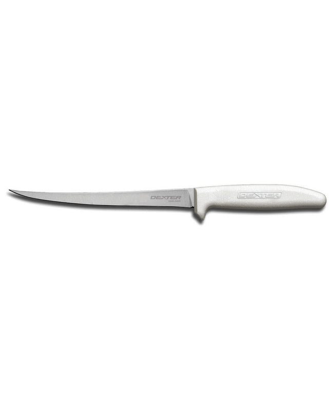 Dao Phi Lê Dexter Russell S133N-7PCP SANI-SAFE® 17.8 cm Cán Polypropylene Trắng Thép Carbon