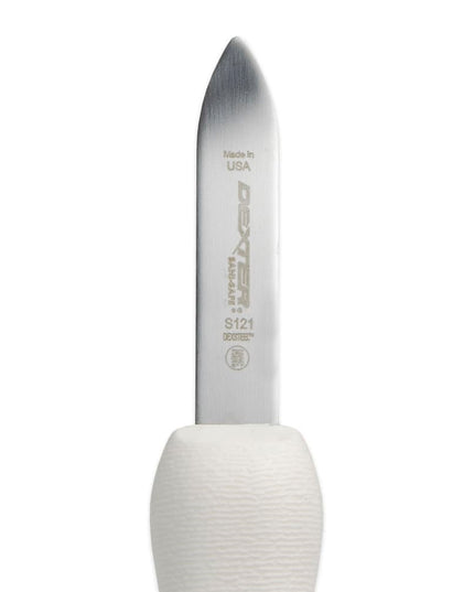 Dao Mở Hàu Dexter Russell S121 SANI-SAFE® 7 cm Cán Polypropylene Trắng Thép Carbon
