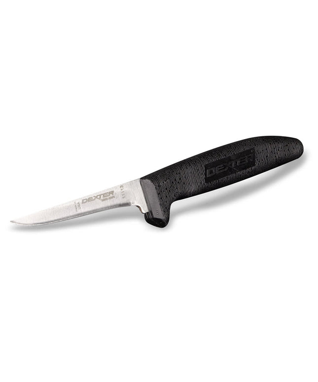 Dao Xẻ Lỗ Thông Dexter Russell P153HG 8.3 cm Cán Cao Su Mềm Đen Thép Carbon