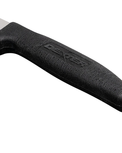 Dexter Russell P154HG 4 1/2" Boning Knife w/ Soft Black Rubber Handle, High Carbon Steel
