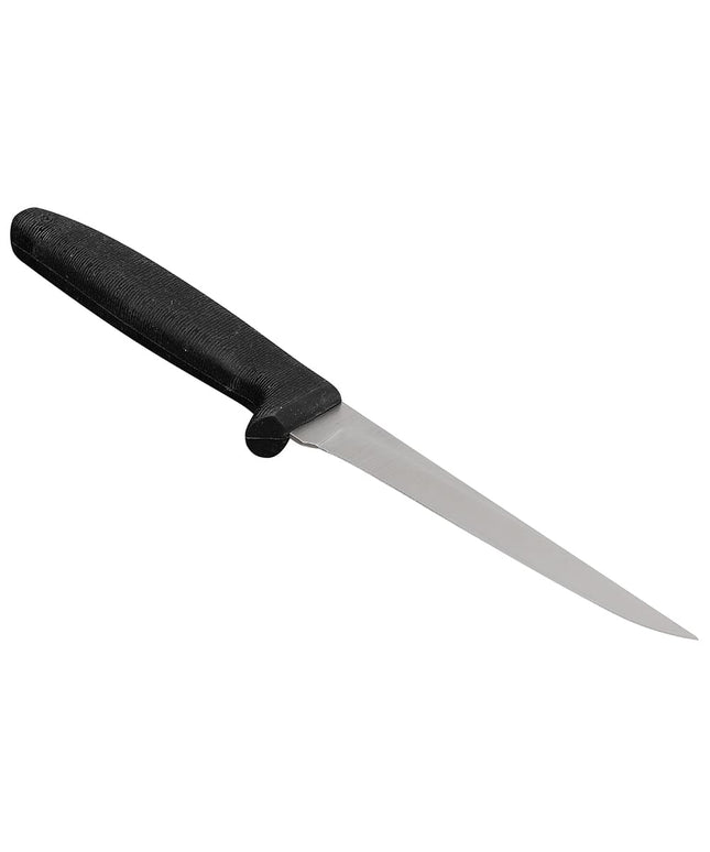 Dexter Russell P155WHG 5" Boning Knife w/ Soft Black Rubber Handle, Carbon Steel