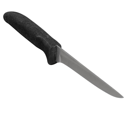 Dexter Russell P155WHG 5" Boning Knife w/ Soft Black Rubber Handle, Carbon Steel