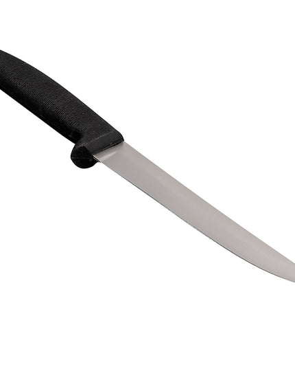 Dexter Russell P156HG 6" Boning Knife w/ Soft Black Rubber Handle, Carbon Steel