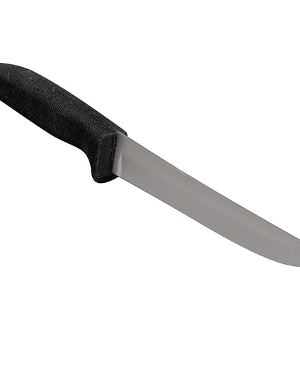 Dexter Russell P156HG 6" Boning Knife w/ Soft Black Rubber Handle, Carbon Steel
