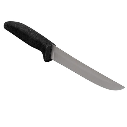 Dexter Russell P156HG 6" Boning Knife w/ Soft Black Rubber Handle, Carbon Steel