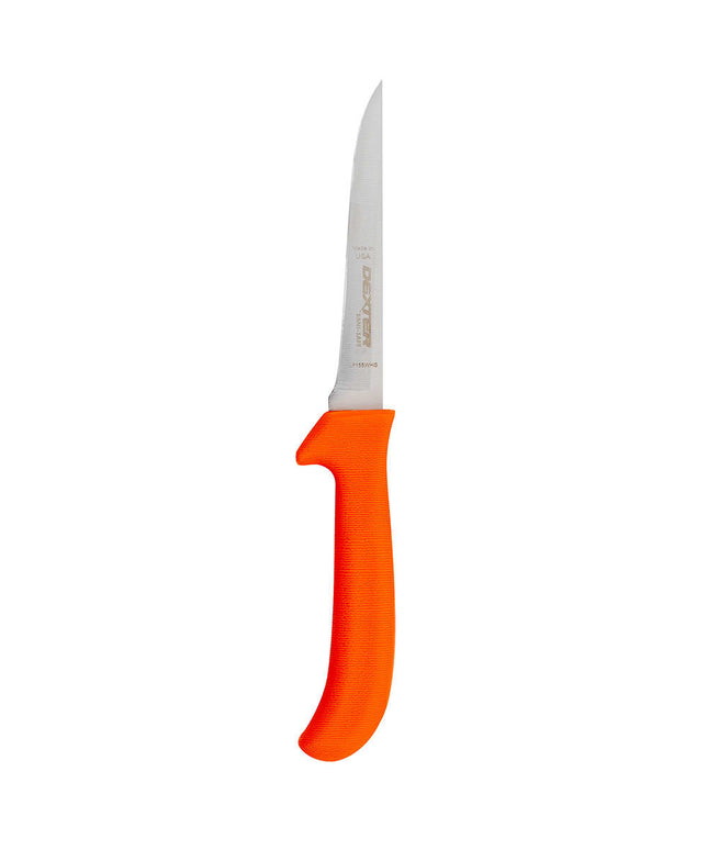 Dao Lọc Xương Dexter Russell EP155WHG SANI-SAFE® 12.7 cm Cán Polypropylene Màu Cam, Thép Carbon