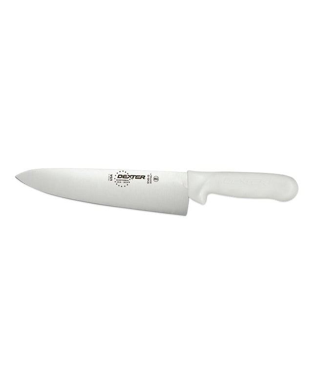 Dao Đầu Bếp Dexter Russell S145-10PCP SANI-SAFE® 25.4 cm Cán Polypropylene Trắng Thép Carbon