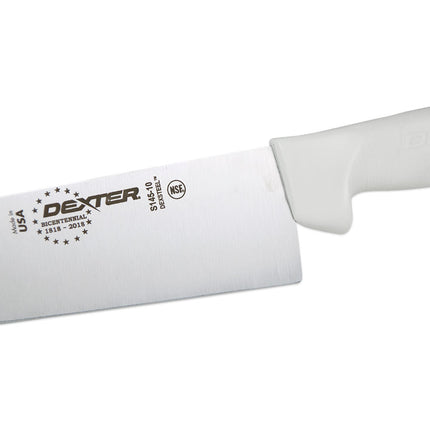 Dao Đầu Bếp Dexter Russell S145-10PCP SANI-SAFE® 25.4 cm Cán Polypropylene Trắng Thép Carbon