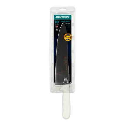 Dao Đầu Bếp Dexter Russell S145-10PCP SANI-SAFE® 25.4 cm Cán Polypropylene Trắng Thép Carbon