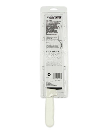 Dao Đầu Bếp Dexter Russell S145-10PCP SANI-SAFE® 25.4 cm Cán Polypropylene Trắng Thép Carbon